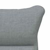 vidaXL Armchair Light Grey 69 x 74 x 93 cm Fabric