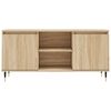 vidaXL TV Cabinet Sonoma Oak 104x35x50 cm Engineered Wood