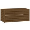 vidaXL 4 Piece Garden Box Set Honey Brown Solid Wood Pine
