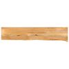 vidaXL Table Top Live Edge 180x20x2.5 cm Solid Wood Mango