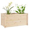 vidaXL Garden Planter 100x50x50 cm Solid Pinewood