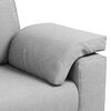 vidaXL Sofa Cloud Grey 160 x 77 x 82 cm Fabric