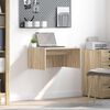 vidaXL Wall-Mounted Desk Sonoma Oak 60 x 45 x 30 cm Engineered Wood