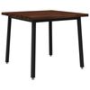 vidaXL Square Dining Table 90 x 90 x 75 cm Solid Acacia Wood