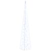 vidaXL Acrylic Decorative LED Light Cone Blue 120 cm