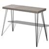 vidaXL Console Table 90x30x71.5 cm Grey