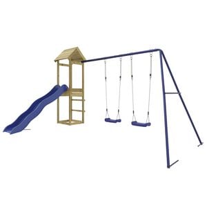vidaXL Outdoor Playset Impregnated Wood Pine