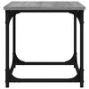 vidaXL Side Table Grey Sonoma 40x40x40 cm Engineered Wood