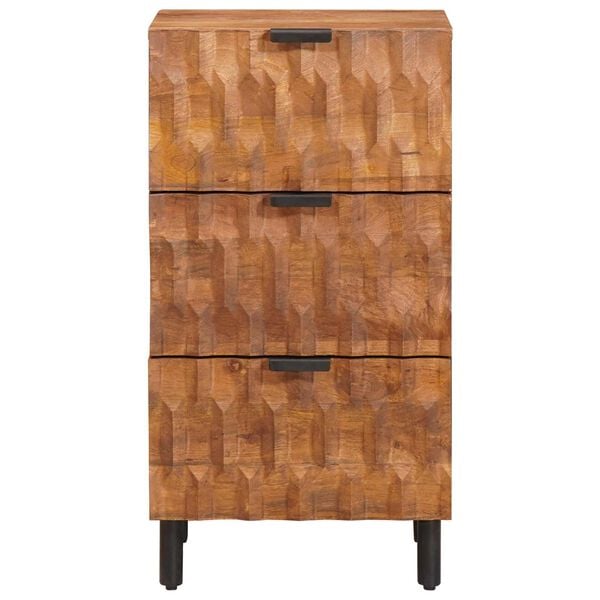 vidaXL Sideboard with Drawer Acacia Brown Finish 40 x 33.5 x 75 cm