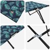 vidaXL Folding Camping Bed Folding Leaf 2 pcs Forest 206 x 76 x 74 cm