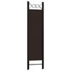 vidaXL 3-Panel Room Divider Brown 120x180 cm