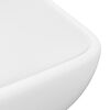 vidaXL Luxury Basin Rectangular Matt White 71x38 cm Ceramic
