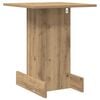 vidaXL End Table Artisan Oak 44.5 x 45 x 55 cm Engineered Wood