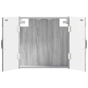 vidaXL Dartboard Cabinet UTRECHT Grey Sonoma 52.5 x 10.5 x 53.5 cm