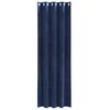 vidaXL Blackout Curtains 2 pcs Dark Blue 140 x 260 cm Velvet