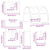 vidaXL Kids' Loft Bed with Tunnel without Mattress Pink 80x200cm