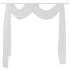 Sheer Voile Drape 140 x 600 cm White
