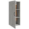 vidaXL Hanging Cabinet Concrete Grey 35x34x90 cm Engineered Wood