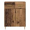 vidaXL Sideboard Old Wood 69.5 x 34 x 90 cm Engineered Wood