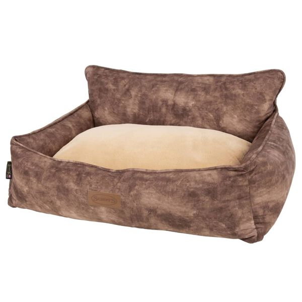 Scruffs & Tramps Dog Bed Kensington Size L 90x70 cm Brown