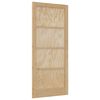 vidaXL Interior Door ORKDAL Brown 93 x 211 cm Plywood