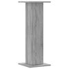 vidaXL Plant Stands 2 pcs Grey Sonoma 30x30x80 cm Engineered Wood