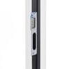 vidaXL Front Door White 100x200 cm Aluminium