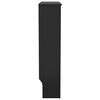 vidaXL MDF Radiator Cover Black 78 cm