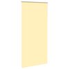 vidaXL Roller Blind Blackout Yellow 110x210 cm Fabric Width 105.7 cm Polyester