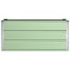 vidaXL Planter Pastel Green 100 x 50 x 45 cm Galvanised Steel