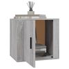 vidaXL Bedside Cabinet Grey Sonoma 50x39x47 cm