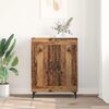 vidaXL Sideboard Old Wood 69.5 x 34 x 90 cm Engineered Wood and Iron