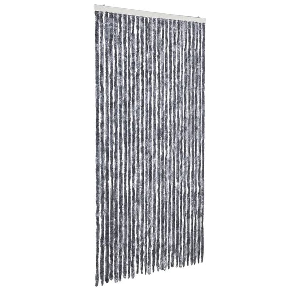 vidaXL Insect Curtain Silver 118x220 cm Chenille