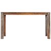 vidaXL Dining Table Grey 140x70x76 cm Solid Acacia Wood