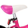 vidaXL Kids Bike 16 inch Black and Pink