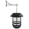 vidaXL Solar Outdoor Wall Lanterns 4 pcs White