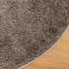 vidaXL Rug ISTAN High Pile Shiny Look Grey &Oslash; 100 cm