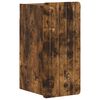 vidaXL Bathroom Wall Cabinet ZWOLLE Smoked Oak 30 x 31 x 63 cm