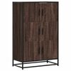 vidaXL Highboard Brown Oak 68x35x106,5 cm Engineered Wood and Metal