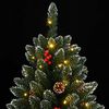 vidaXL Artificial Christmas Tree 300 LEDs 210 cm