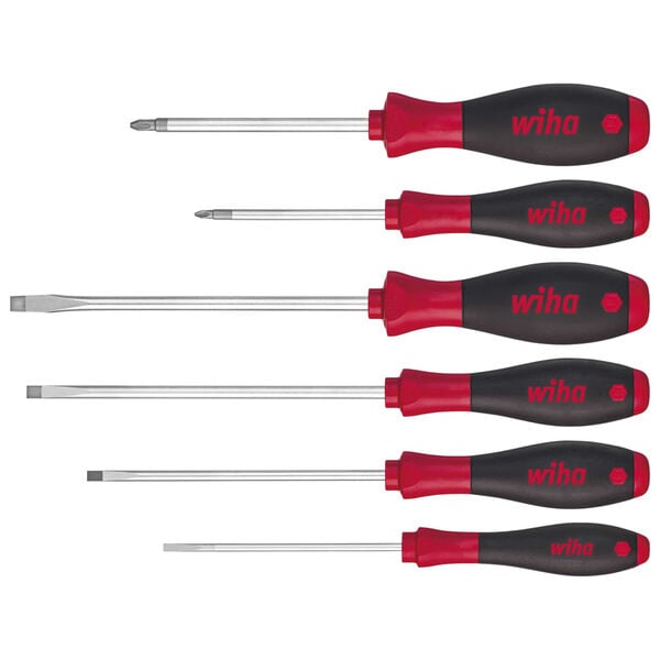 Wiha 6 Piece Screwdriver Set SoftFinish