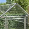 vidaXL Chicken Cage Silver 200x170x177cm Galvanised Steel