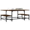 vidaXL Coffee Table Brown Oak 100x50.5x40 cm Engineered Wood