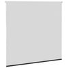 vidaXL Roller Blind Blackout Black 165x150 cm Fabric Width 161.6 cm Polyester