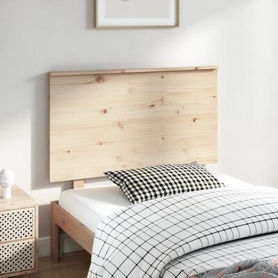 vidaXL Bed Headboard 104x6x82.5 cm Solid Wood Pine