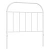 vidaXL Metal Replace Headboard White 90 cm