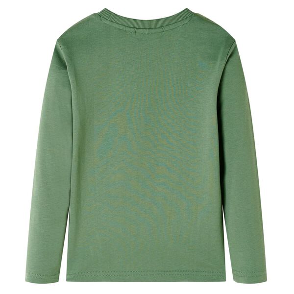 Kids' T-shirt with Long Sleeves Light Khaki 104