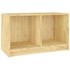 vidaXL TV Cabinet 70x33x42 cm Solid Pinewood