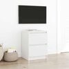 vidaXL TV Cabinet White 40x35x54 cm Engineered Wood
