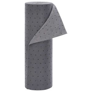 vidaXL Oil Absorbent Pad Grey 40x1000 cm